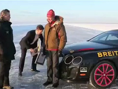 Kankkunen bate un récord Guiness con el Bentley Supersports