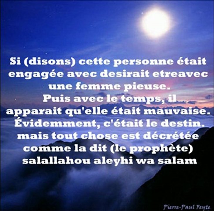 le destin dans le mariage-cheikh al albani
