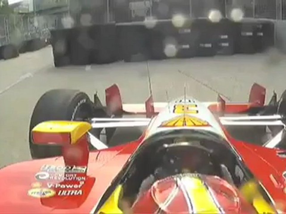 Accidente Tony Kanaan en la IndyCar