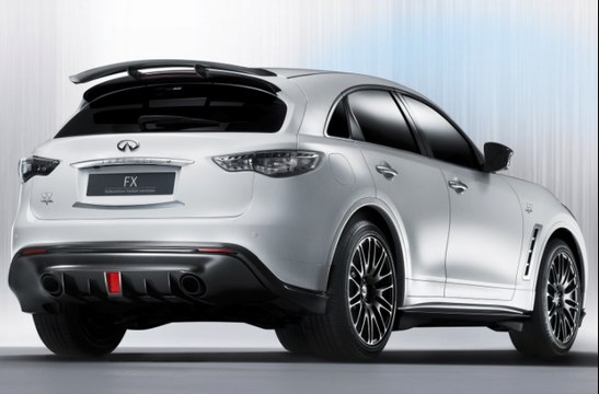 VÍDEO: Así es el Infiniti FX Sebastian Vettel, puro músculo