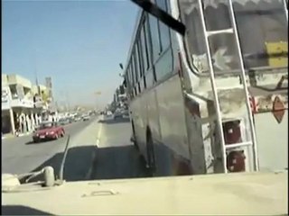 Conducción kamikaze con un Hummer en Iraq