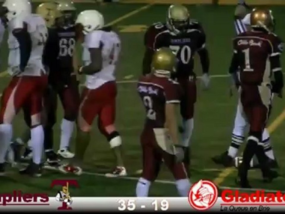 TEMPLIERS VS GLADIATEURS D2 POULE NORD J10 2/2