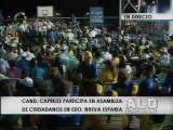 Capriles a margariteños: ¡Aquí llegó el ferry del progreso!