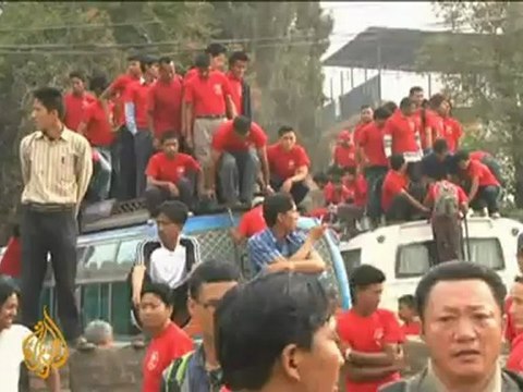 Nepal Maoists prepare for May Day rally