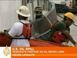 Oil spill threatens US coastline