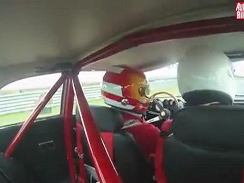 Vuelta al circuito del Jarama con un Alfa Romeo GTV