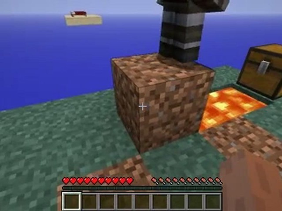 Minecraft - Gameplay sur Skyblock!