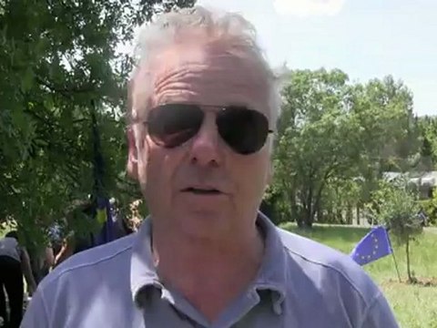 Dany Cohn Bendit soutien Christophe Cavard 31 mai 2012