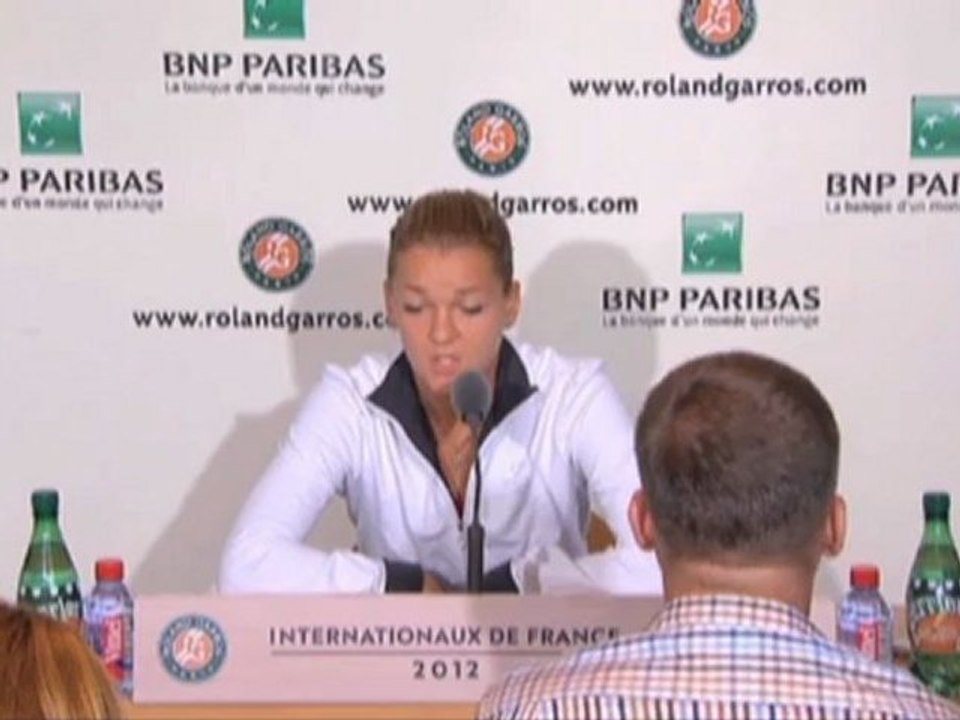 French Open: Radwanska: "Du musst in jedem Match gut spielen"