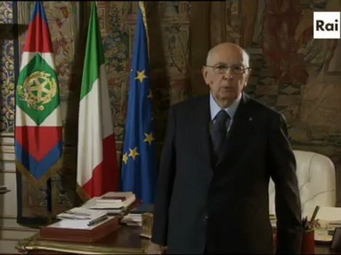 Napolitano, il messaggio per l'anniversario della Repubblica