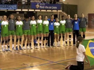 Handball : Corée du Sud-Brésil, l'hymne brésilien