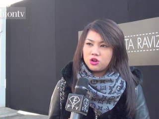 Francesca Bracchi at Simonetta Ravizza Fall 2012 | FashionTV