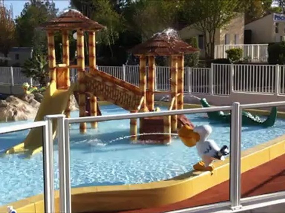 la pataugeoire au camping l'orée de l'océan vendée