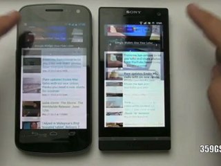 Sony Xperia S - Browser