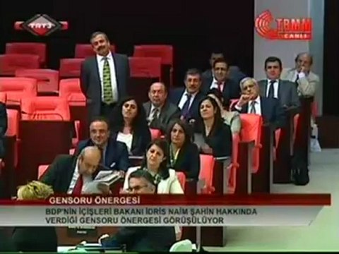 idris naim şahin konuşuyor bdp'liler kuduruyor.