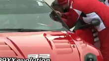Ferrari 599XX Evolution at the Suzuka track