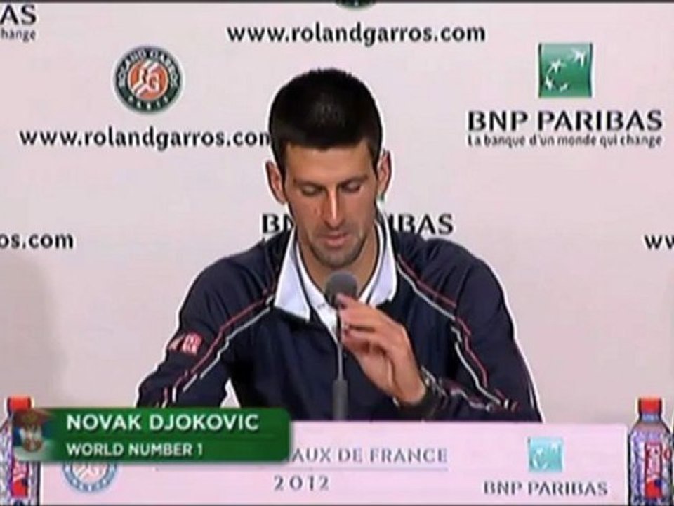 French Open: Djokovic: 'Seppi in Form seines Lebens'