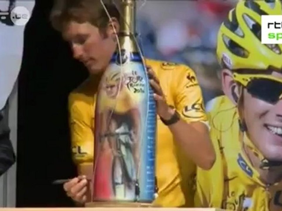 Andy Schleck en jaune