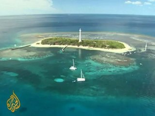 New Caledonia reef under threat