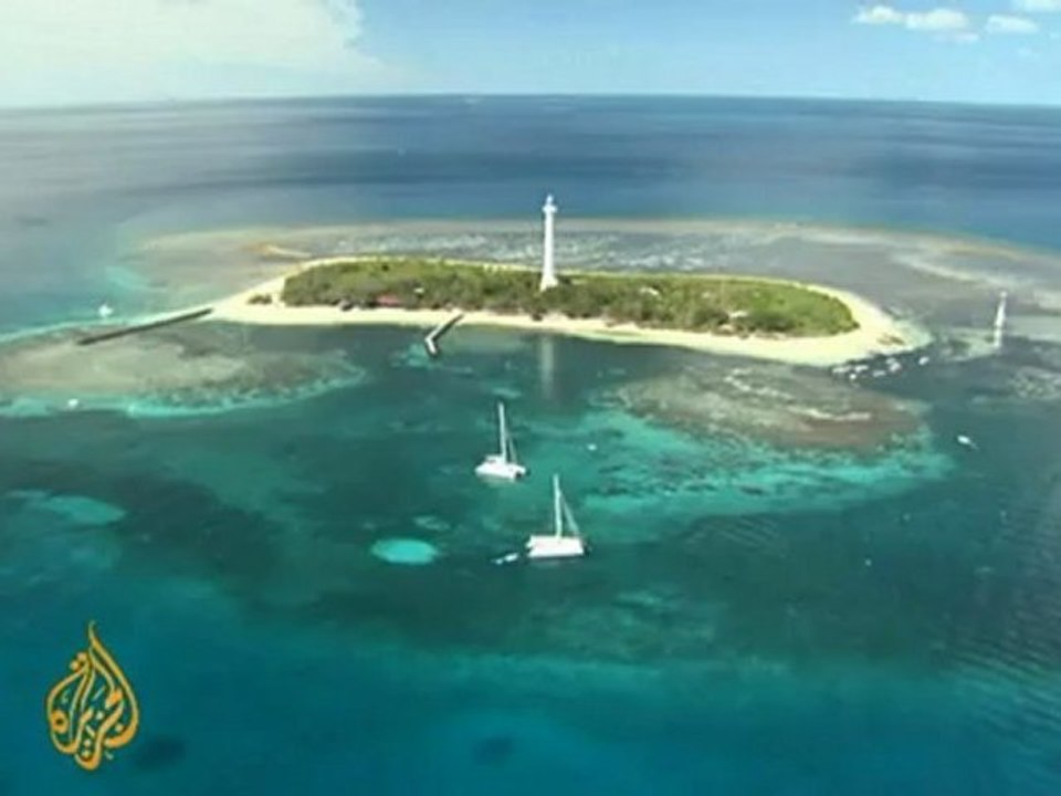 New Caledonia reef under threat