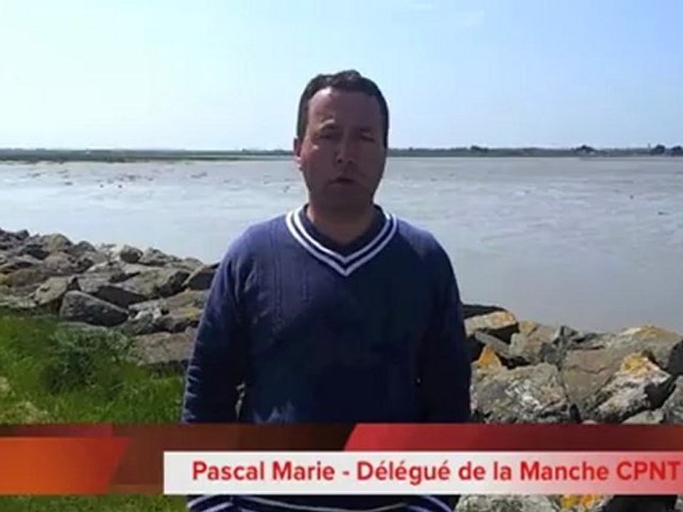 Pascal Marie (CPNT) soutient Alain Cousin