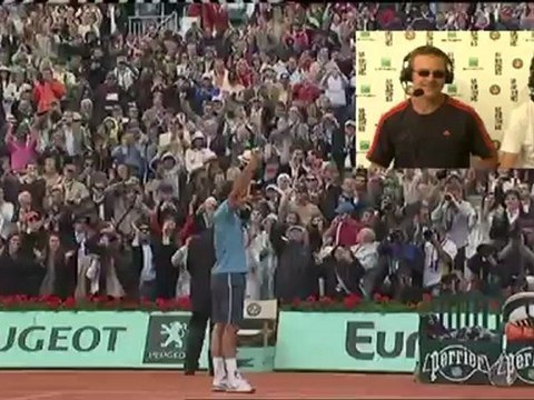 Samedi 2 juin 2012 - Federer vs Soderling - Philippe & Loïc