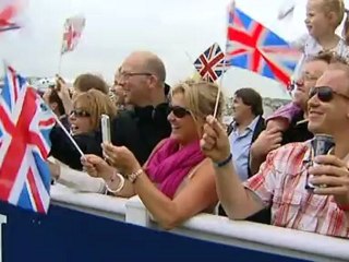 Katherine Jenkins interview after singing for the Queen