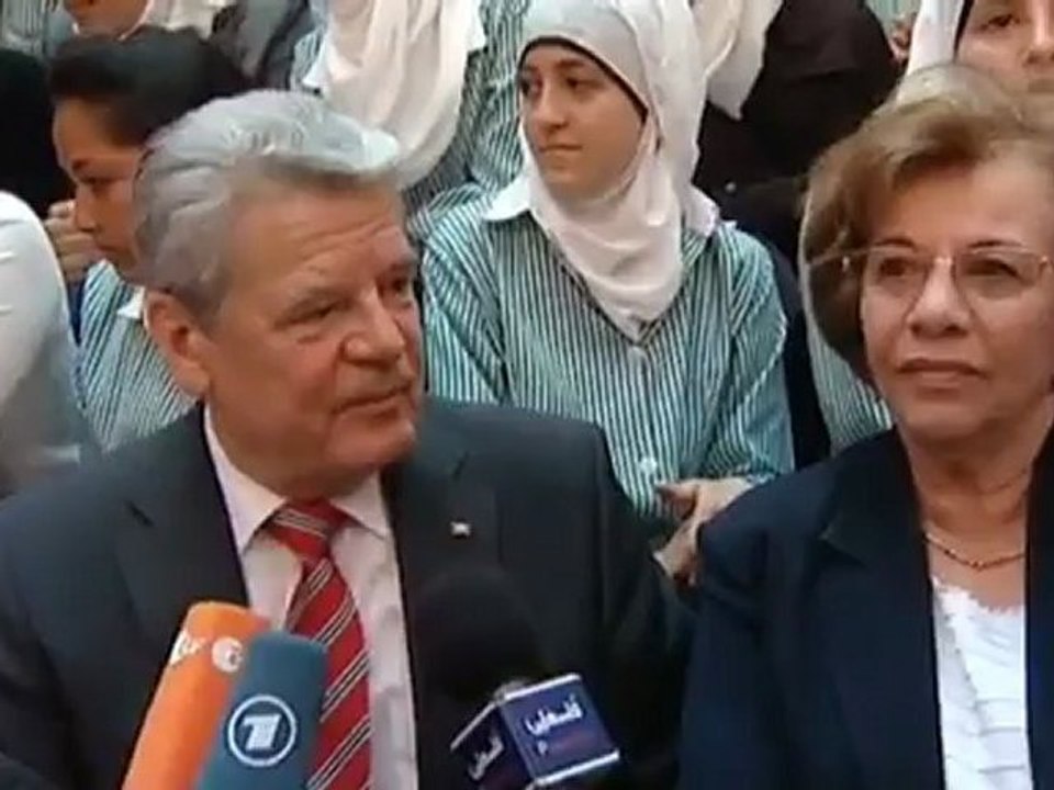 Getting acquainted - german president joachim gauck in israel | people