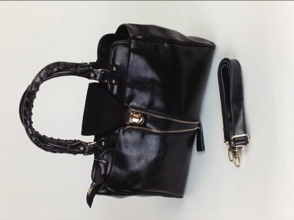 Leren Satchel Handtas