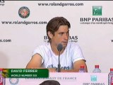 Roland Garros - Ferrer, centrado en la siguiente ronda