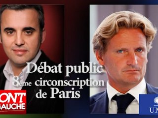 Débat public : Alexis Corbière / Charles Beigbeder - 8ème circonscription de Paris