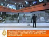 Israel detains Gaza flotilla passengers