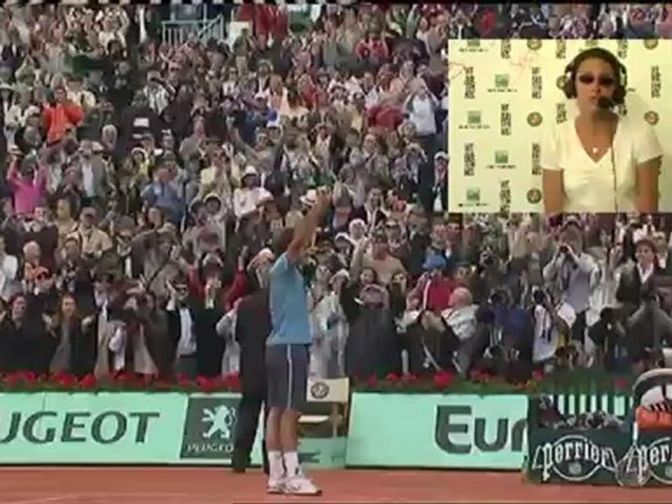 Samedi 2 juin 2012 - Federer vs Soderling - Sophie