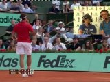 Samedi 2 juin 2012 - Federer vs Djokovic - Etienne & bertrand
