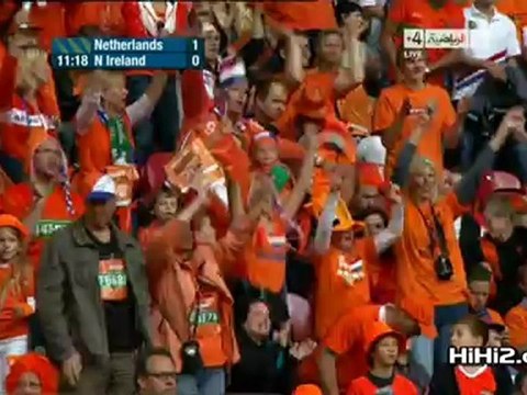 Holland 1-0 Northern Ireland