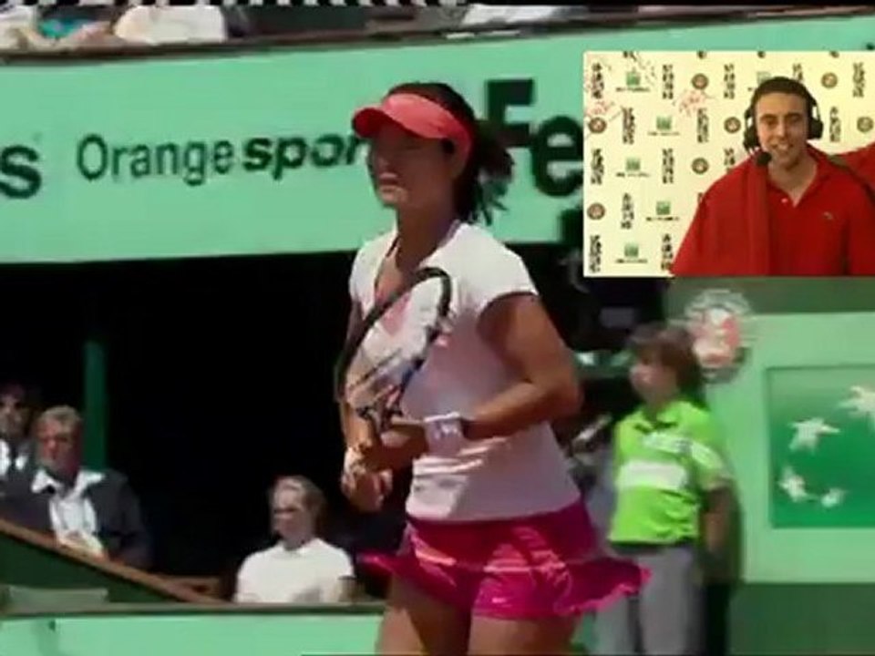 Samedi 2 juin 2012 -Li vs Sharapova - Alae