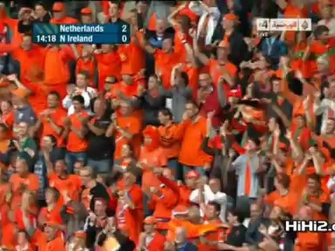 Holland 2-0 Northern Ireland