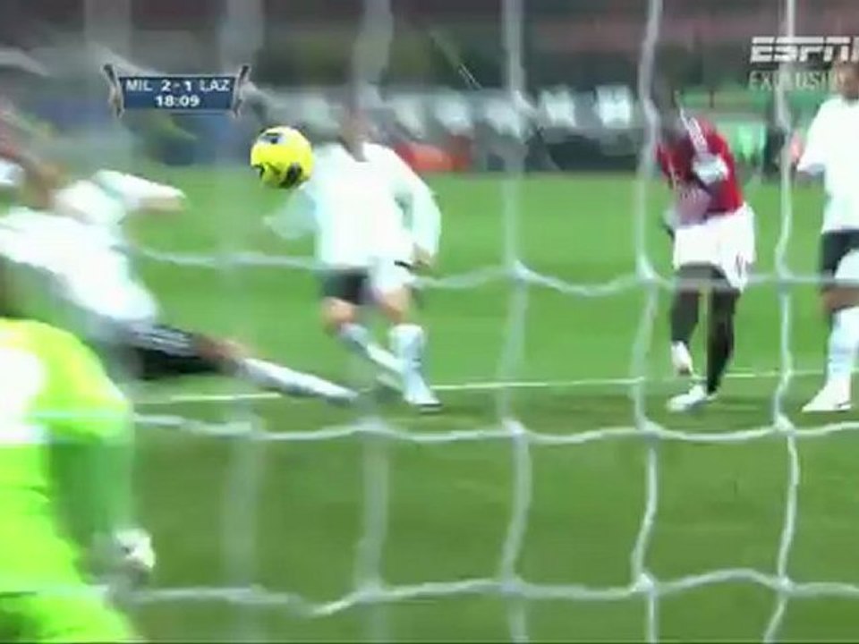 Clarence Seedorf v Lazio 26 January 2012