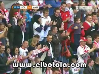 هدف بولندا الاول ضد اندورا