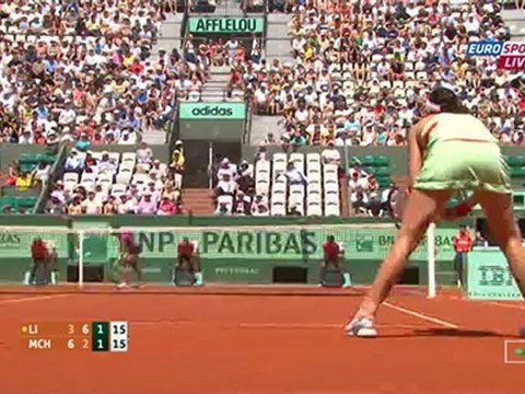 Roland Garros 2012 - 3rd Round - Li vs Mchale [rgfootball.net]
