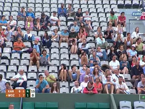 Roland Garros 2012 - 3rd Round - Kanepi vs Wozniacki 333