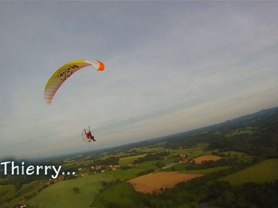 Paramoteur en Limousin - Uzerche - Pierre-Buffière - Amivol - LPC