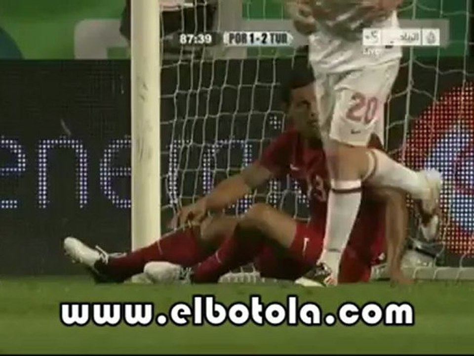 هدف تركيا التالت ضد البرتغال