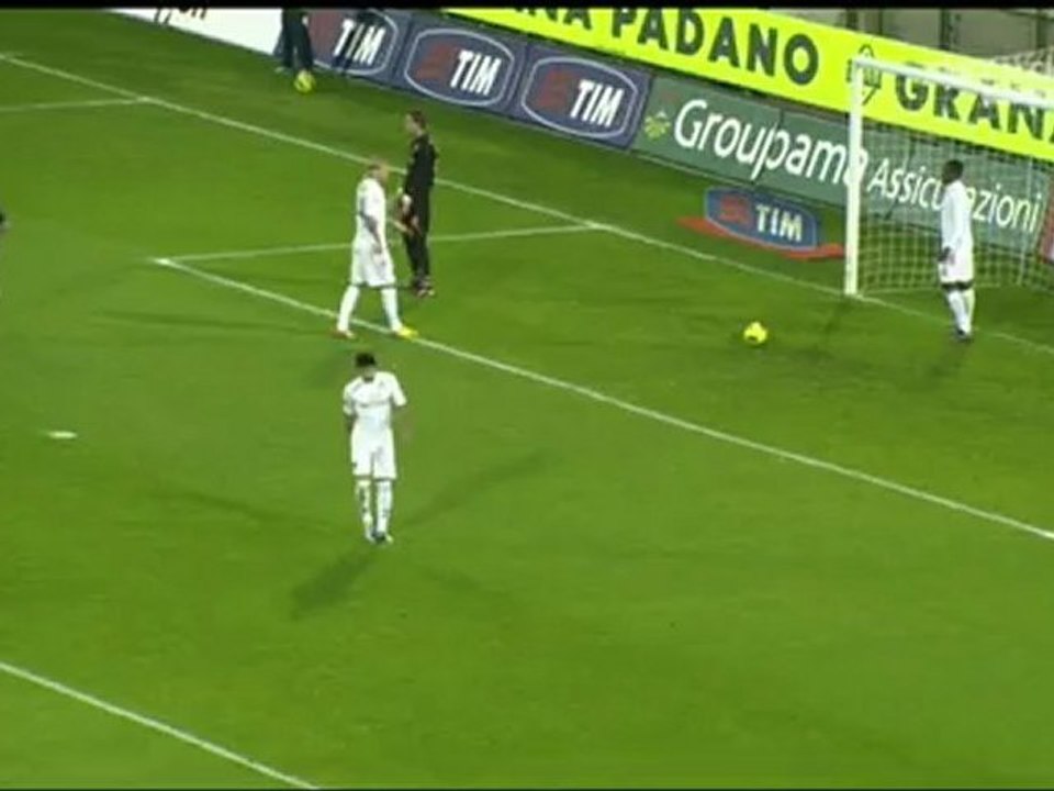 Thiago Ribeiro v Roma 1 February 2012