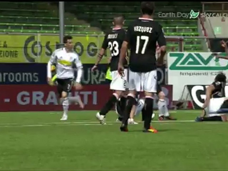 Alberto Santana v Palermo 22 April 2012