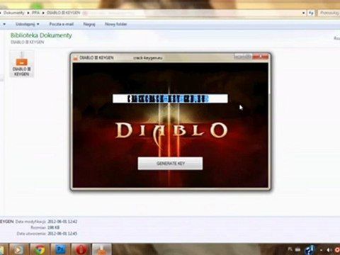 DIABLO III - KEYGEN + CRACK - FREE Download - CRACK + KEYGEN