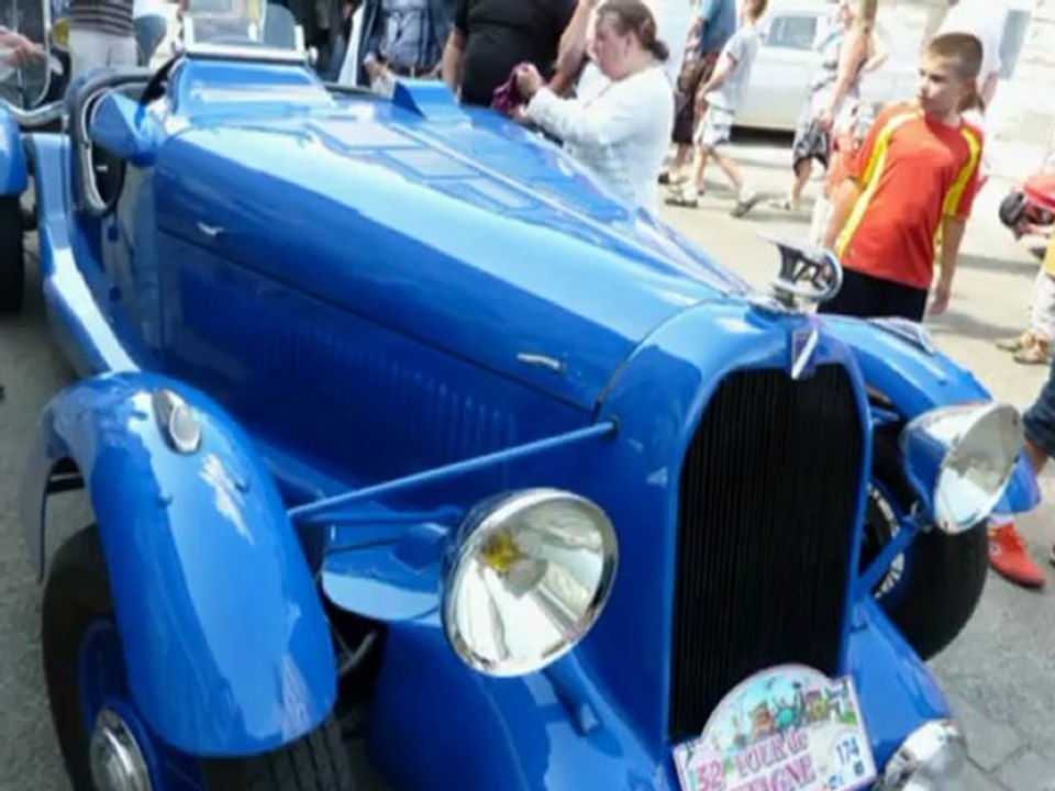 TOUR DE BRETAGNE 2012  automobile rétro par colniegian