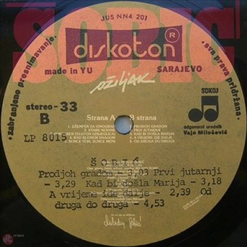 OD DRUGA DO DRUGA - MILADIN ŠOBIĆ (1981)