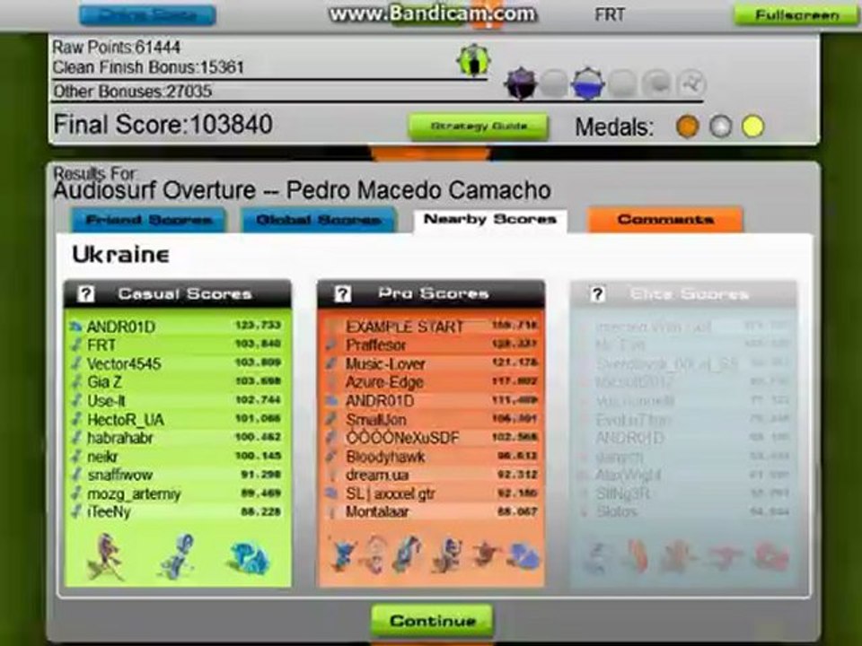 Audiosurf Overtune