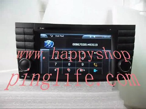 Mercedes Benz w211 DVD Player GPS Navigation TV Bluetooth